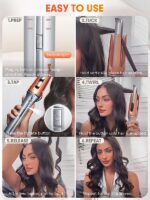 دستگاه فر مو شیگلم SHEGLAM Hair It-Curl One-Touch Instant Curler 32mm - Image 2