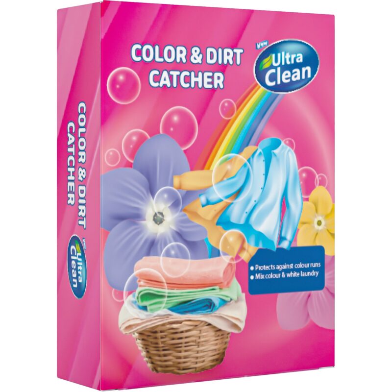 دستمال محافظ رنگ ماشین لباسشویی الترا کلین Ultra Clean color and dirt catcher - Image 1