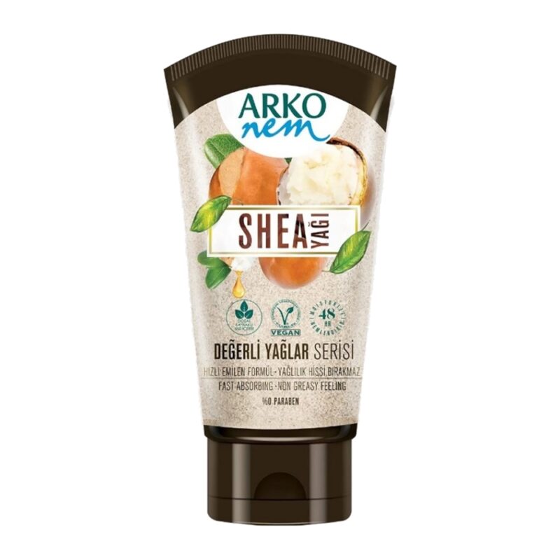 arko-nem-care-cream-shea-butter-60ml کرم مرطوب کننده صورت و بدن آرکو ARKO Shea Butter حاوی شی باتر حجم 60 میل - Image 1