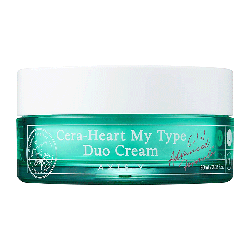 axis-y-cera-heart-my-type-duo-cream کرم مرطوب کننده دو گانه اکسیس وای AXIS-Y Cera Heart My Type Duo Cream حجم 60 میل - Image 1