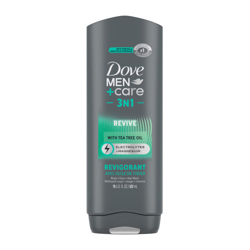 شامپو بدن و صورت داو Dove Men + Care Revive حجم 532 میل - Image 1
