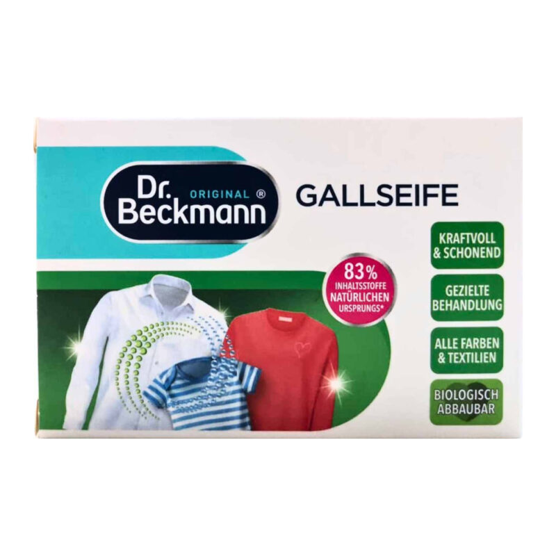 صابون لکه بر لباس و پارچه دکتر بکمن Dr. Beckmann Gallseife حجم 100 گرم - Image 1