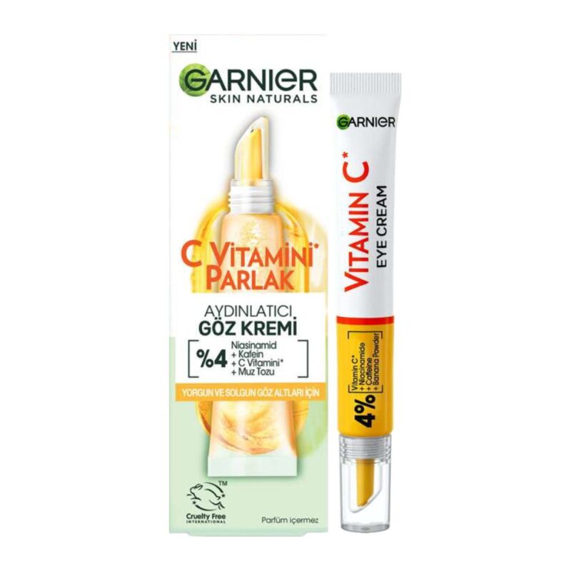 کرم دور چشم گارنیه Garnier C Vitamini Parlak حاوی ویتامین سی حجم 15 میل - Image 1