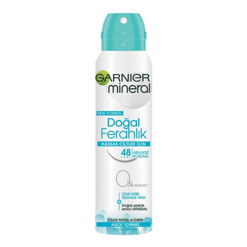 اسپری ضدتعریق زنانه گارنیر Garnier Dogal Ferahlik حجم 150 - Image 1