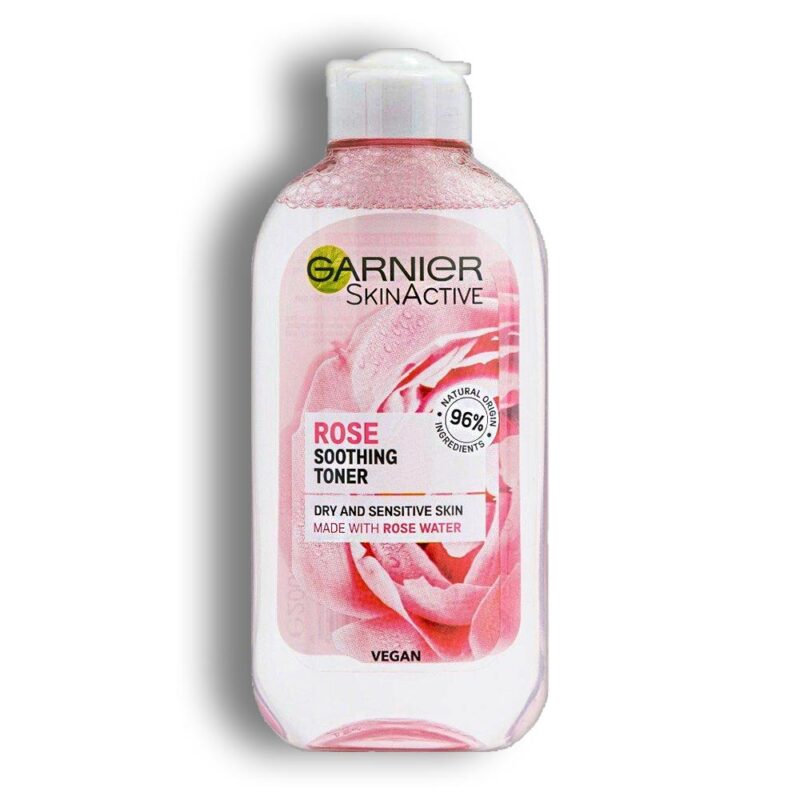 تونر گارنیر Garnier Active Skin Rose Soothing Toner حجم 200 میل - Image 1
