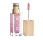 رژ لب مایع براق گلدن رز Golden Rose 3D MEGA SHINE SPARKLE شماره 121 رنگ صورتی بیبی حجم 5.2 میل