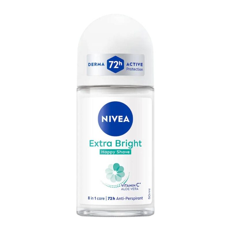 مام رول زنانه نیوآ Nivea Brightening Happy Shave حاوی ویتامین سی حجم 50 میل - Image 1