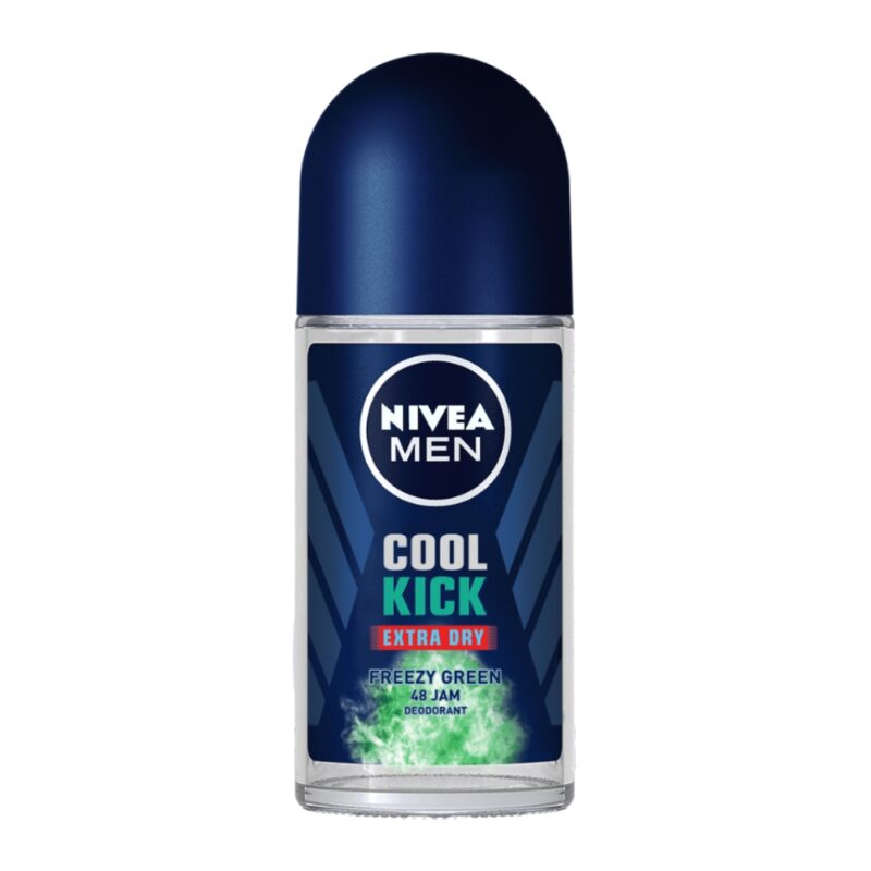 مام رول مردانه نیوآ Nivea Cool Kick Freezy Green حجم 50 میل - Image 1