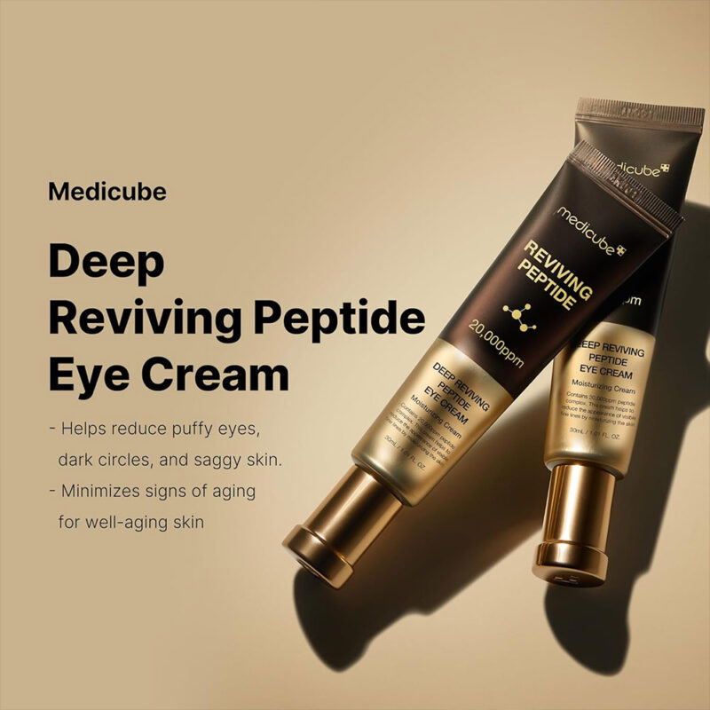 کرم دور چشم لیفتینگ پپتاید مدی کیوب Medicube Deep Lifting Peptide Eye Cream حجم 30 میل - Image 2