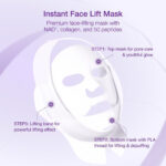 ماسک ضد چروک بایو لیفتینگ شماره 9 نامبوزین Numbuzin No.9 Sheet Mask NAD+ BIO Lifting-sil Full Face Mask - Image 7