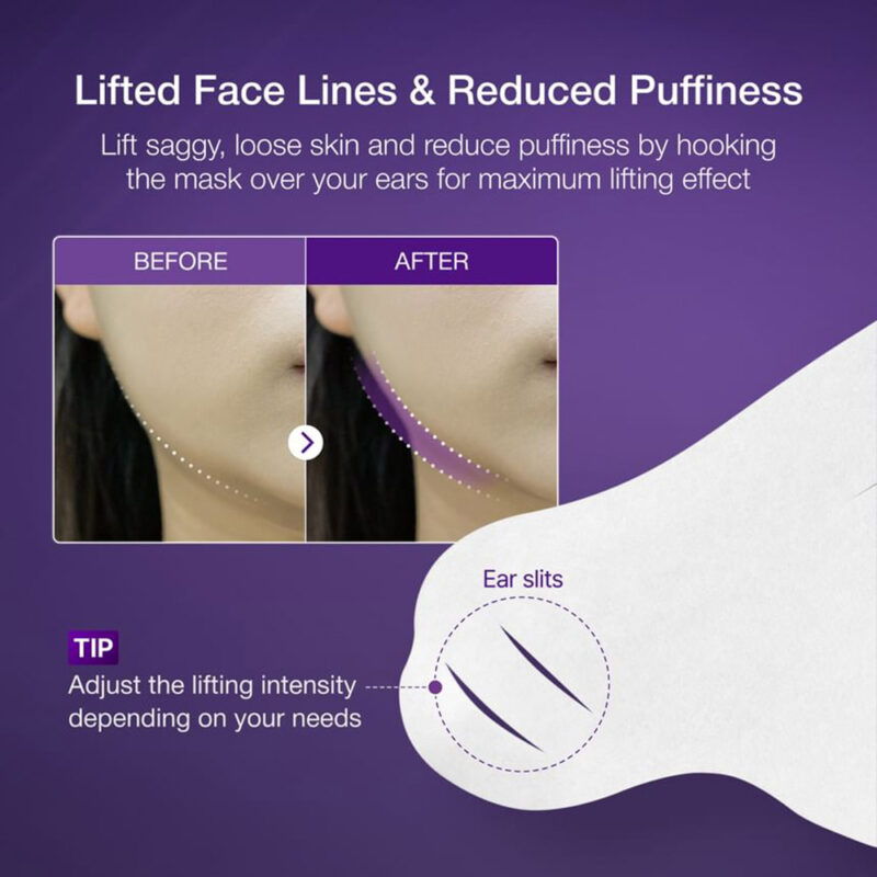 ماسک ضد چروک بایو لیفتینگ شماره 9 نامبوزین Numbuzin No.9 Sheet Mask NAD+ BIO Lifting-sil Full Face Mask - Image 8