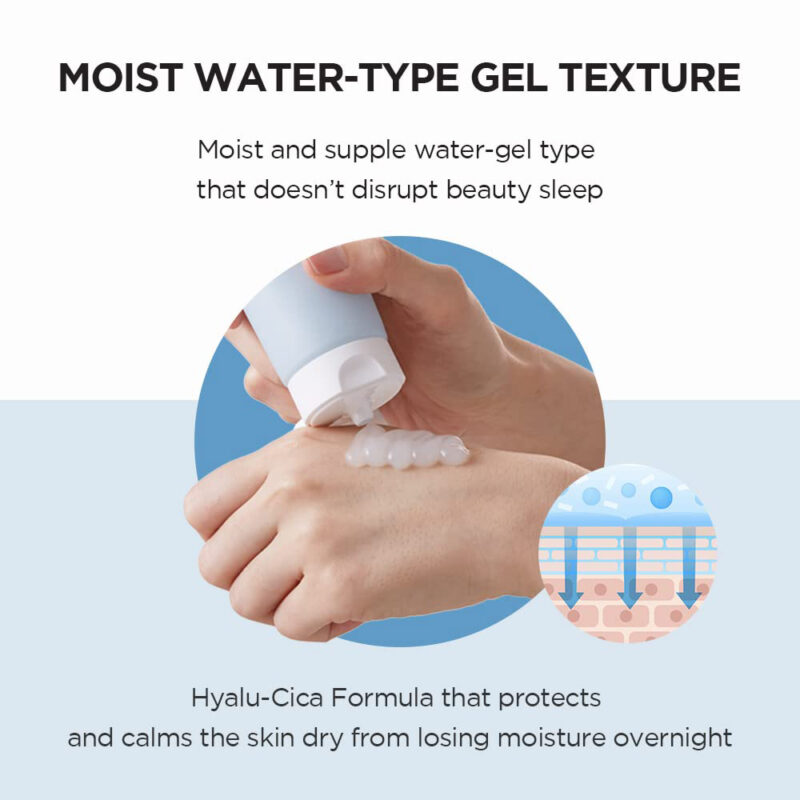 ماسک خواب آبرسان هیالو سیکا سنتلا اسکین 1004 SKIN1004 Madagascar Centella Hyalu-Cica Sleeping Pack - Image 4