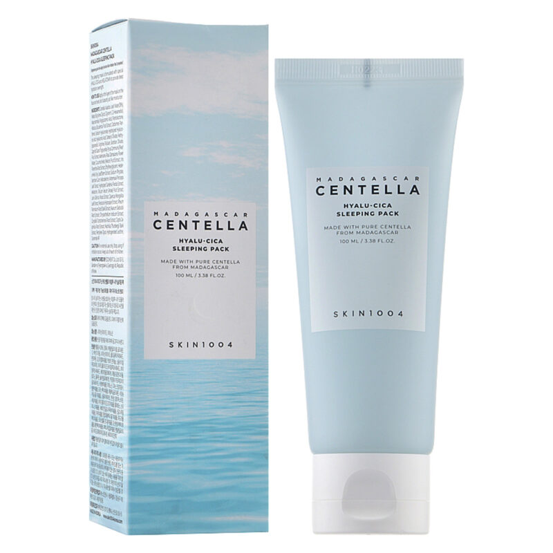 SKIN1004-Madagascar-Centella-Hyalu-Cica-Sleeping-Pack ماسک خواب آبرسان هیالو سیکا سنتلا اسکین 1004 SKIN1004 Madagascar Centella Hyalu-Cica Sleeping Pack - Image 1