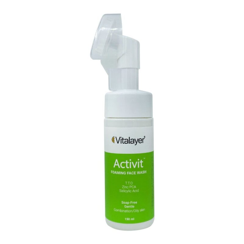 فوم شستشوی پوست چرب اکتی ویت ویتالیر VITALAYER Activit حجم 150 میل - Image 1