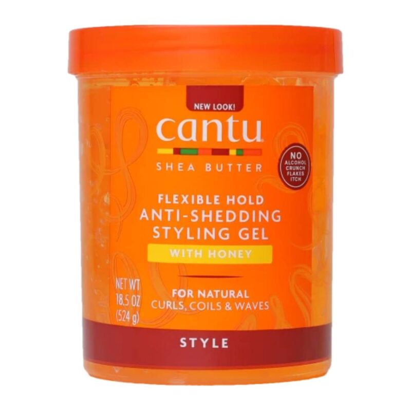 ژل حالت دهنده مو کانتو Cantu Anti Shedding ضد ریزش مو وزن 524 گرم - Image 1