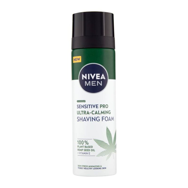فوم اصلاح صورت نیوآ Nivea Sensitive Pro Ultra Calming مناسب پوست حساس حجم 200 میل - Image 1