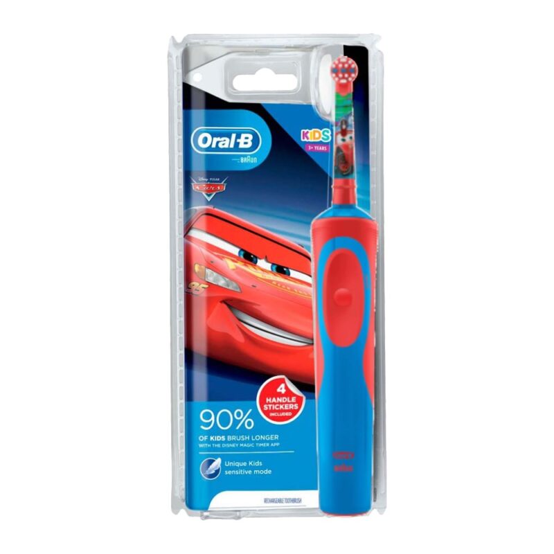 مسواک برقی کودک اورال بی Oral-B Cars مناسب کودکان سه سال به بالا بسته 1 عددی - Image 1