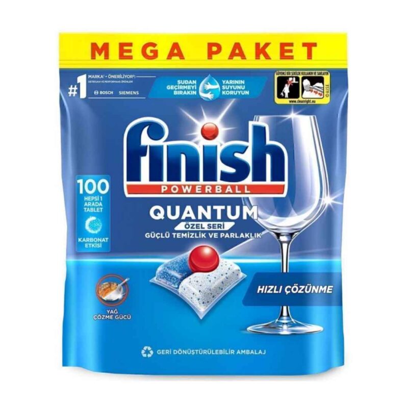 قرص ماشین ظرفشویی فینیش کوانتوم finish Ozel Seri بسته 100 عددی - Image 1
