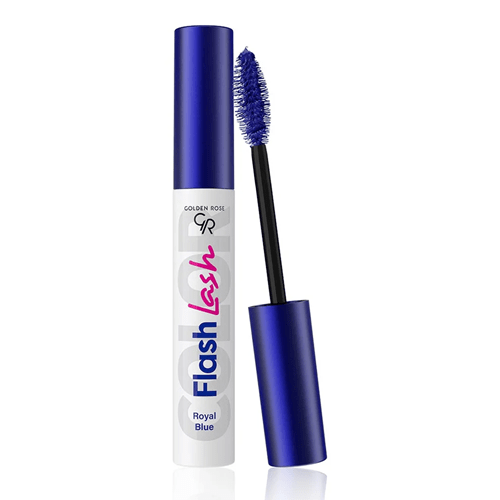 GOLDEN ROSE FLASH LASH ROYAL BLUE COLORED MASCARA 9 ml ریمل رنگی گلدن رز FLASH LASH رنگ ROYAL BLUE حجم 9 میل - Image 1