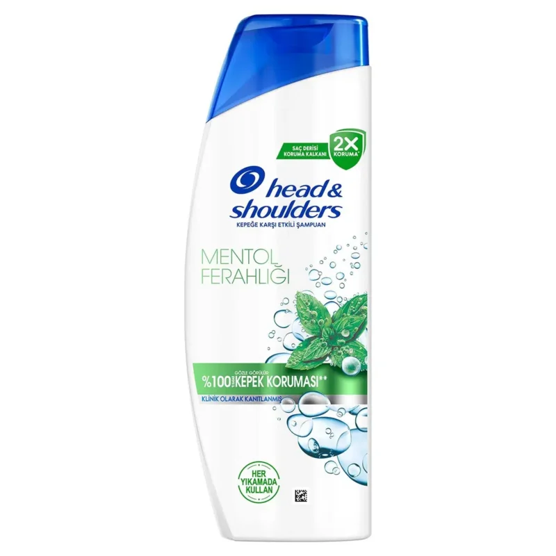 Head And Shoulders Menthol Fresh Anti Dandruff Shampoo 400ml شامپو ضد شوره هد اند شولدرز Head And Shoulders Mentol Fresh حاوی عصاره نعنا حجم 330 میل - Image 1