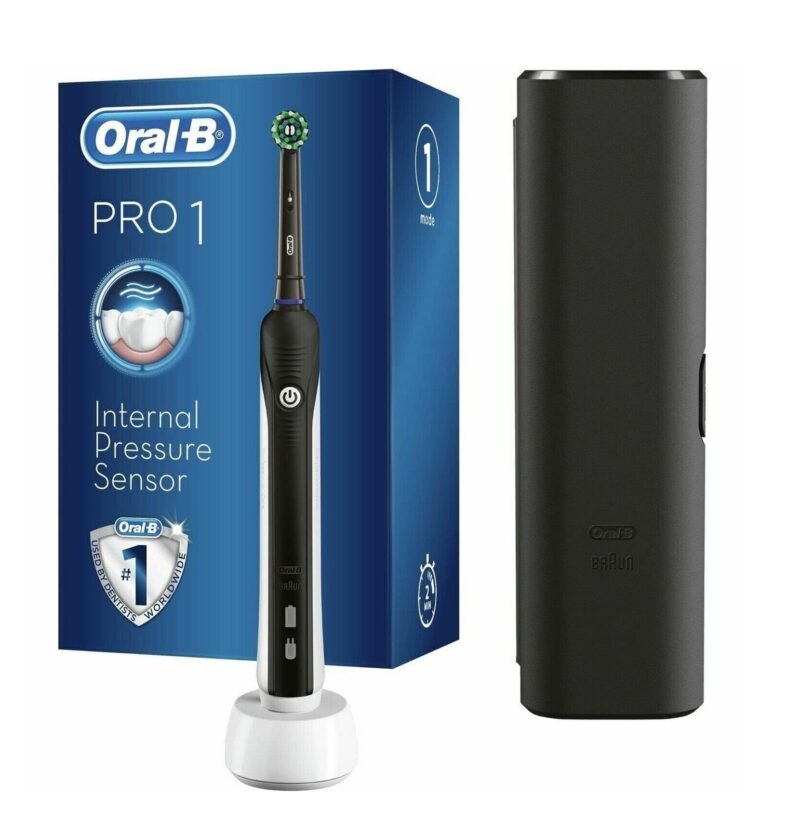ORAL-B PRO1 680 BLACK EDITION ELECTERIC TOOTHBRUSH مسواک برقی اورال بی Oral-B PRO1 680 BLACK EDITION - Image 1