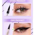 خط چشم ماژیکی گلاید کنترل شیگلم Sheglam Glide Control Liquid Eye Liner رنگ Matte Black - Image 3