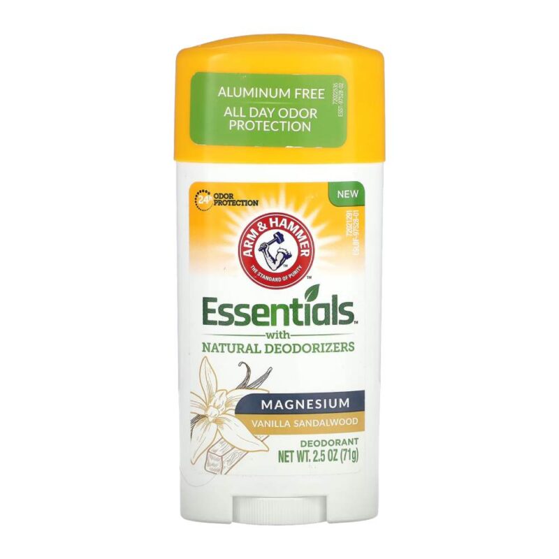 استیک ضد تعریق آرم اند همر Arm And Hammer Essentials Magnesium Vanilla Sandalwood وزن 71 گرم - Image 1