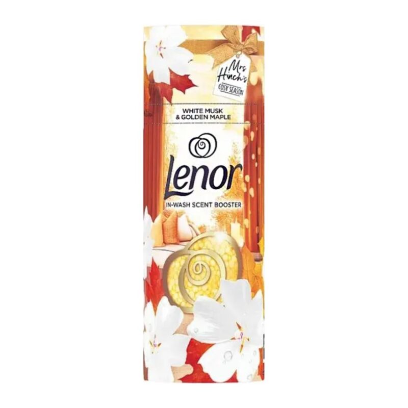 خوشبو کننده لباس لنور Lenor White Musk And Golden Maple وزن 176 گرم - Image 1