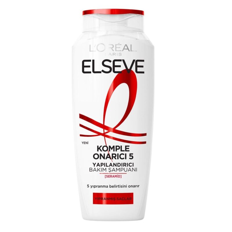 شامپو ترميم كننده موهاي آسيب ديده حاوي سراميد لورال loreal elseve ceramide repair shampoo حجم 300 ميل - Image 1