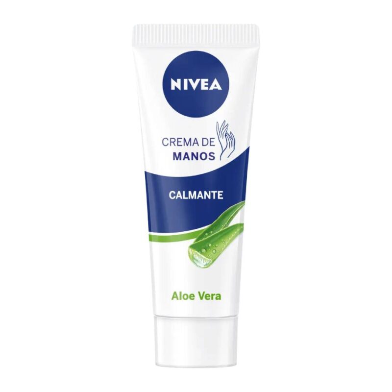 nivea-aloe-vera-calmante-crema-de-manos-100ml کرم دست نبوآ Nivea Calmante حاوی عصاره آلوئه ورا حجم 100 میل - Image 1