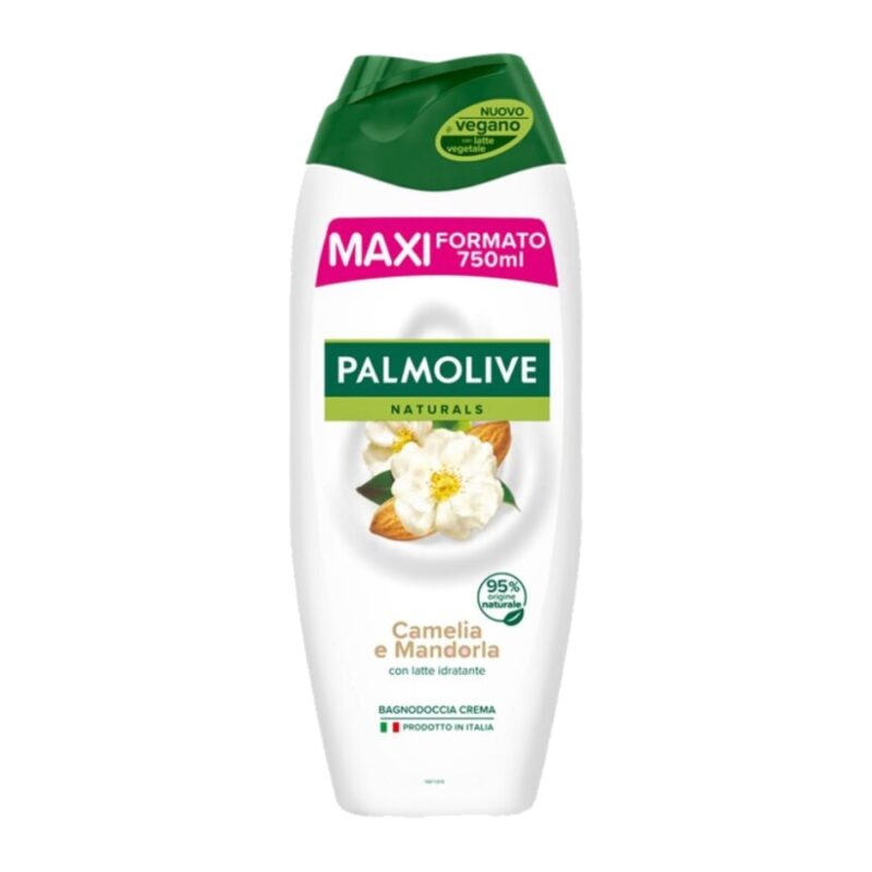 شامپو بدن پالمولیو Palmolive Camelia E Mandorla حجم 750 میل - Image 1