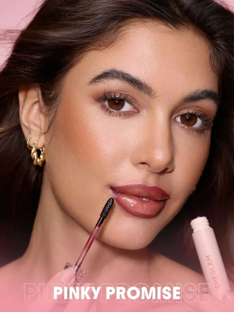 خط لب پیل آف شیگلم sheglam رنگ Pinky Promise - Image 2
