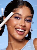 ریمل ضد آب دوسر شیگلم بلند کننده و حجم دهنده رنگ آبی SHEGLAM Waterproof Blue - Image 5