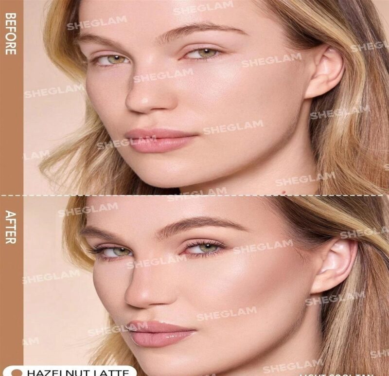 کانتور مایع شیگلم SHEGLAM SUN SCULPT رنگ Hazelnut Latte - Image 2