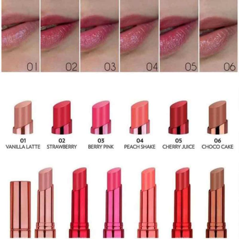 تینت و بالم لب گلدن رز Golden Rose GLOW KISS رنگ CHERRY JUICE - Image 2