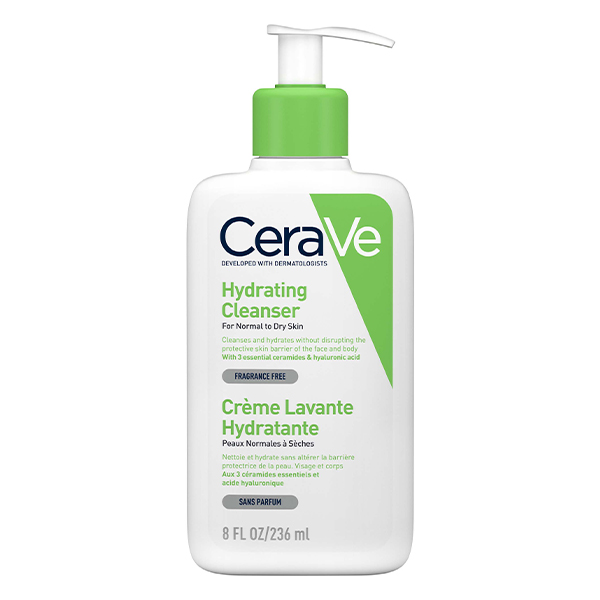 Cerave Hydrating Cleanser 236ml ژل شوینده پوست نرمال و خشک سراوی Cerave Hydrating Cleanser حجم 236 میل - Image 1