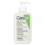فوم شوینده کرمی پوست نرمال و خشک سراوی Cerave Hydrating Cream To Foam For Normal To Dry حجم 236 میل