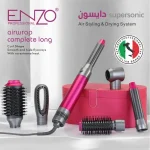 سشوار شش کاره حالت دهنده مو دایسون انزو ENZO PROFESSIONAL ITALY 6 IN 1 طول کابل ۲ متر - Image 2