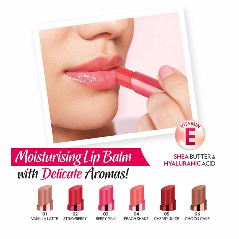 تینت و بالم لب گلدن رز Golden Rose GLOW KISS رنگ CHERRY JUICE - Image 4