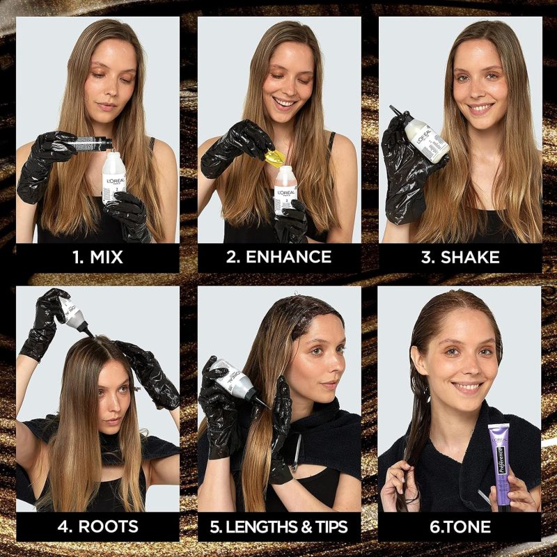 رنگ موی لورال بلوند خاکستری روشن شماره 8.1 مدل L'Oreal Paris Preference cool blondes 8.1 - Image 3