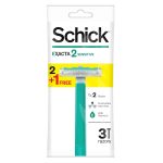 تیغ اصلاح مردانه شیک Schick Exacta 2 Sensitive بسته 3 عددی