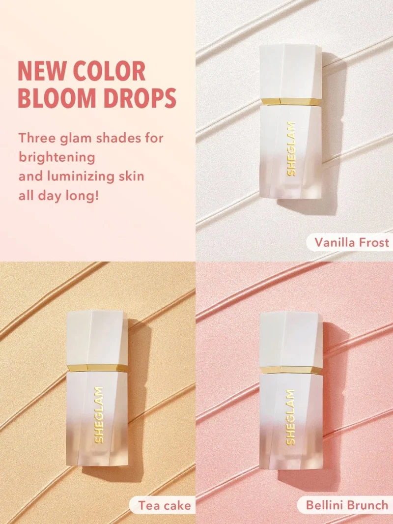 هایلایتر شیگلم GLOW BLOOM رنگ Vanilla Frost وزن 5.2 گرم - Image 4