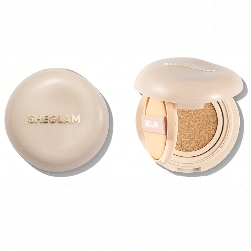 Sheglam-lock-go-long-lasting-cushion-foundation-nude کوشن شیگلم SHEGLAM Lock & Go Cushion Foundation رنگ Nude - Image 1