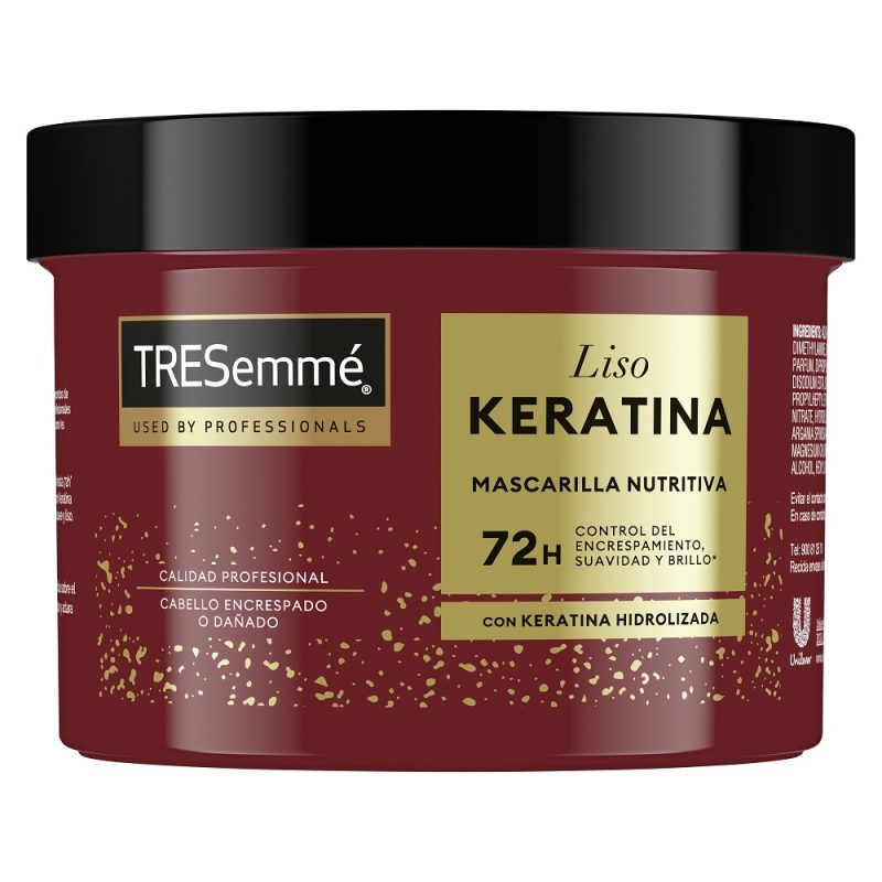 ماسک مو ترمیم کننده ترزمه TRESemme Keratin Smooth حجم 440 میل - Image 1