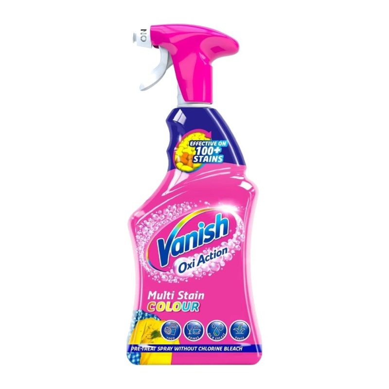 Vansh Oxi Action multi Stain Remover pre wash spray 750 ml اسپری لکه بر لباس رنگی ونیش VANISH Oxi Action حجم 750 میل - Image 1