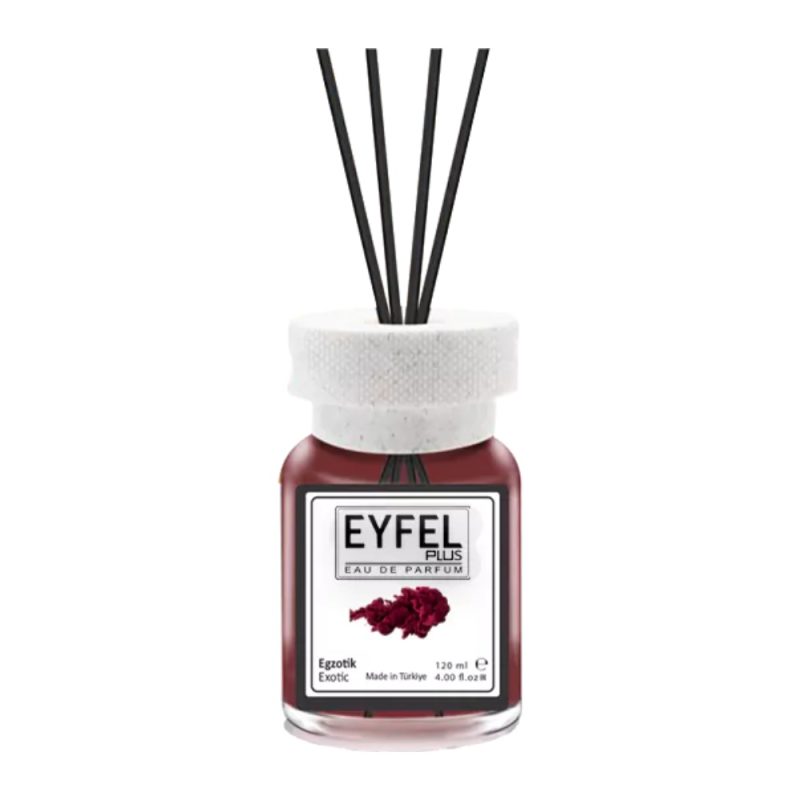eyfel-plus-reed-diffuser-exotic-egzotik-120ml خوشبو کننده هوا ایفل رایحه اگزاتیک Eyfel Plus Exotic حجم 120 میل - Image 1