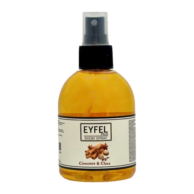eyfel-plus-room-spray-ciannamon-and-clove-200ml خوشبو کننده هوا ایفل رایحه دارچین و میخک Eyfel Plus Cinnamon And Clove حجم 200 میل - Image 1