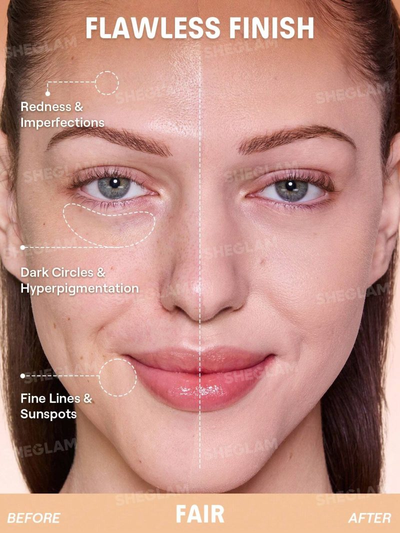 کوشن شیگلم SHEGLAM Lock & Go Cushion Foundation رنگ Fair - Image 5
