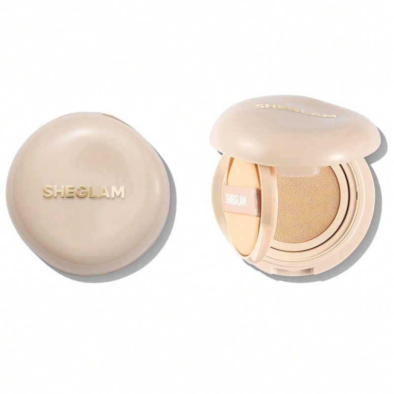 lock-go-long-lasting-cushion-foundation-Fair کوشن شیگلم SHEGLAM Lock & Go Cushion Foundation رنگ Fair - Image 1