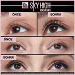 ست دو عددی ریمل میبلین | Maybelline Lash Sensational Sky High X2 - Image 8